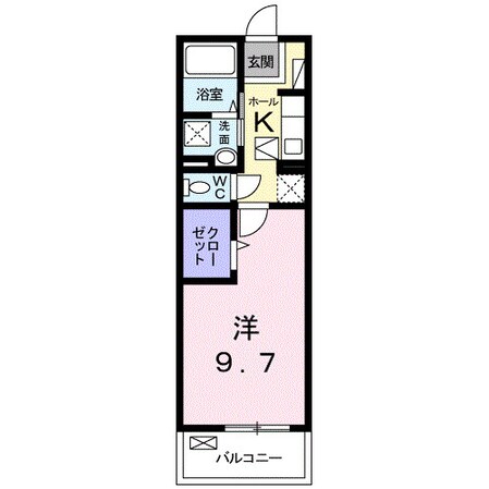 レジデンスＴＫの物件間取画像